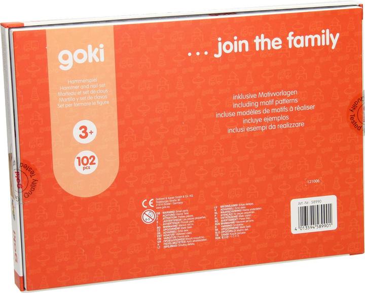 Image du produit Goki Action de marteau XXL (Allemand)