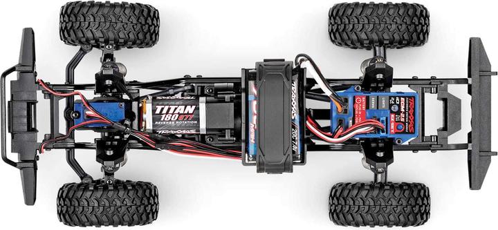 Immagine prodotto Traxxas TRX-4M LR Defender Electric Crawler 4WD 1:18 RTR Rosso (RTR pronto all'uso)