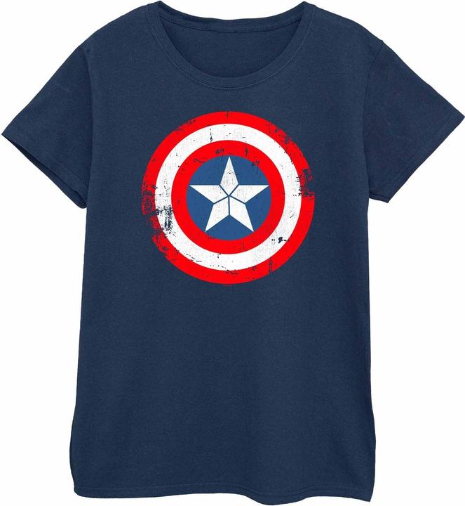 Produktbild Captain America Civil War Distressed Shield TShirt (M)