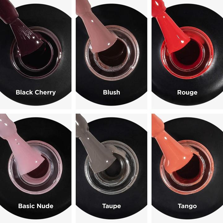 Produktbild Meanail Ruby (Nagellacktrockner, Tango, Black Cherry, Blush, Rouge, Basic Nude (18), Taupe)