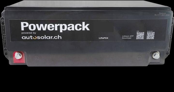 Image du produit Autosolar Batterie au lithium 200 Ah (équivalent à 400Ah d'une batterie AGM) (12.80 V, 200 Ah)