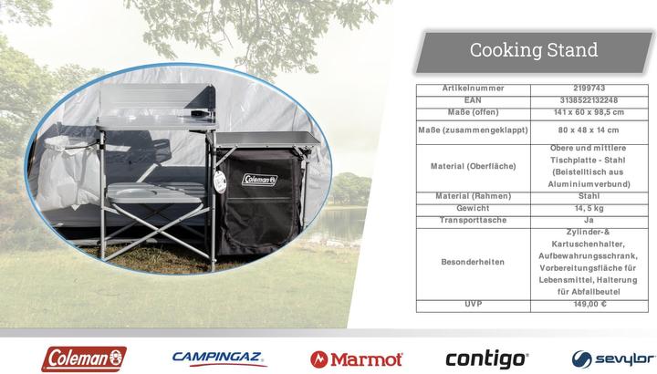 Image du produit Coleman Stand de cuisine