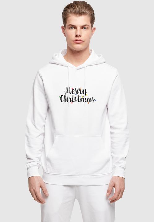 Produktbild Merchcode Merry Christmas Lights Basic Hoody - 117881 (M)