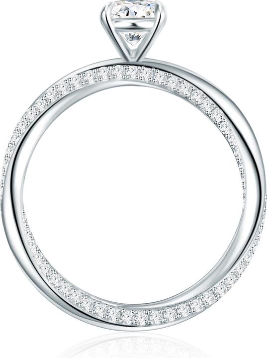 Produktbild Trilani Damen Sterling Silber Zirkonia silber - 15724 (60, 925 Silber)