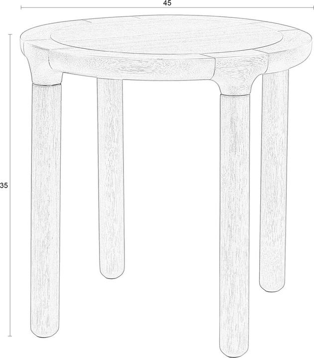 Image du produit Zuiver Storm (45 x 45 cm)
