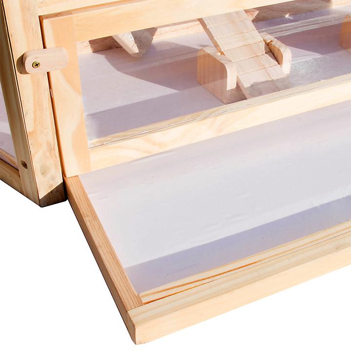 Image du produit Wiltec XXL cage pour rongeur 1150x600x580mm en bois cage pour hamster cage pour souris