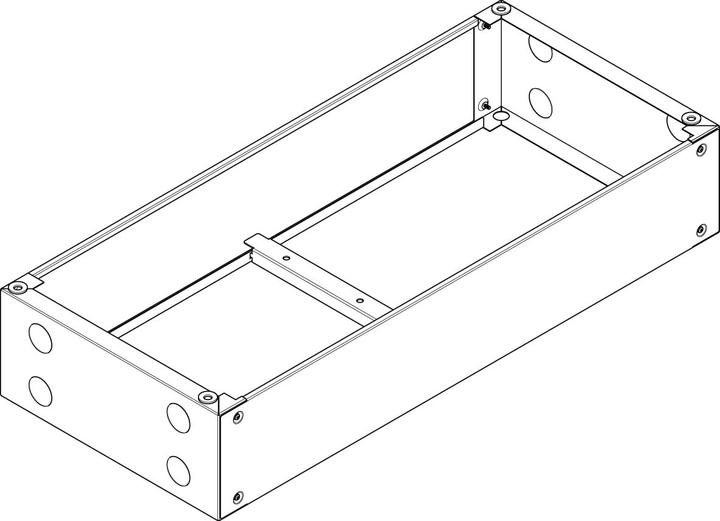 Immagine prodotto ABN US420 Piedistallo RAL7022 L/H/D=1090/200/500mm