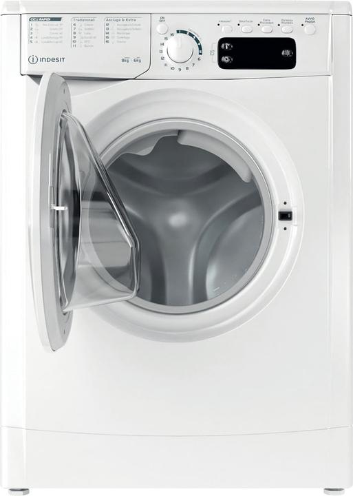 Produktbild Indesit BDE 861483X WK IT N Waschtrockner Freistehend Frontlader Weiss D (EU-Stecker)