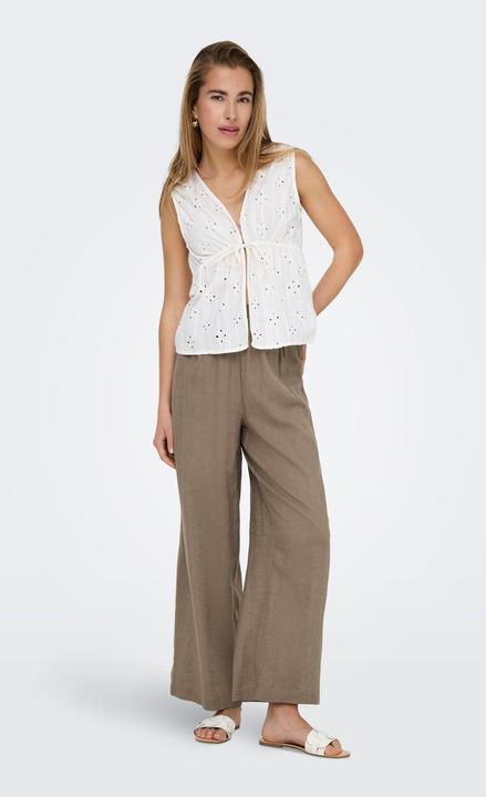 Image du produit Only ONLTOKYO Taille haute Coupe droite Pantalon à jambes larges Pantalon à jambes larges (32)