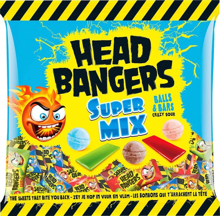 Image du produit Choco Diffusion Bonbons Head Bangers Super Mix 400 g (1 pcs, 400 g)