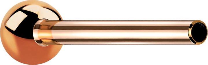 Image du produit Star Piercing Barre Micro Threadless Barbell or rose avec boule (sans laiton, Titane G23)