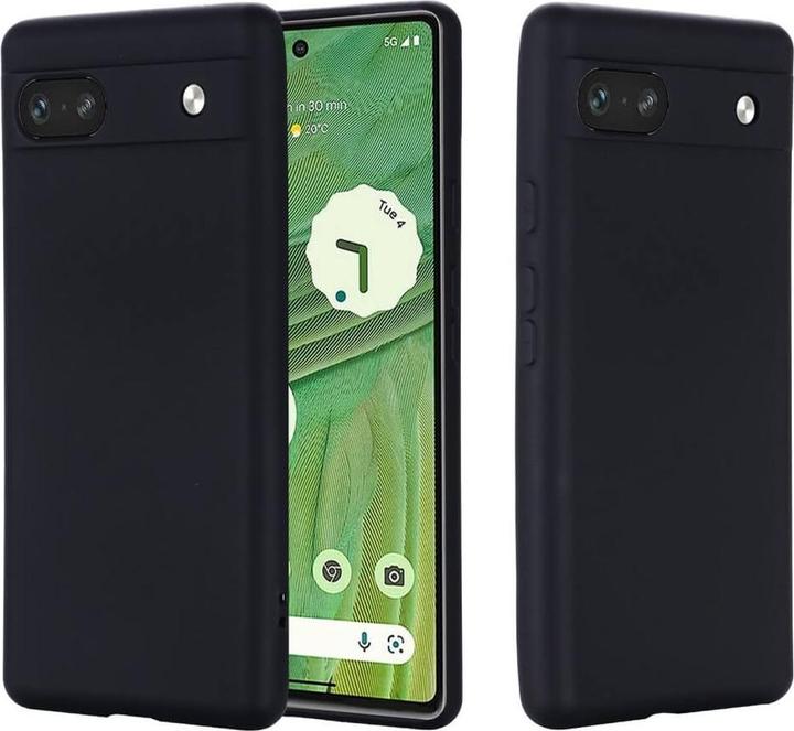 Produktbild Cover-Discount Google Pixel 7a - Silikon Gummi Hülle schwarz (Google Pixel 7a)