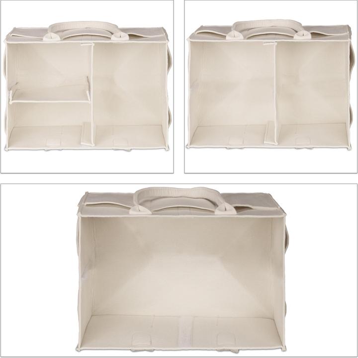 Actual product image Relaxdays Baby nappy caddy