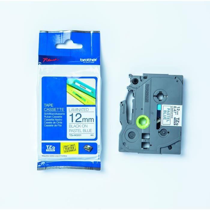 Brother TZe-MQ531 (1.20 cm, Blau, Schwarz)