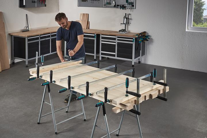 Produktbild wolfcraft wolfcraft 1 SZ - Schraubzwinge 120/450mm (450 mm)