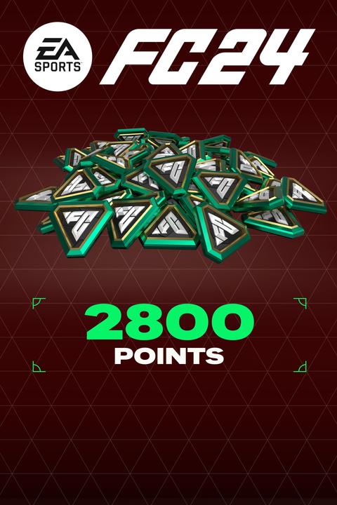 Actual product image Microsoft Xbox EA SPORTS FC 24 2800 FC POINTS Download Code