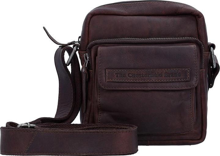The Chesterfield Brand Wax Pull Up Umhängetasche Leder 16 cm