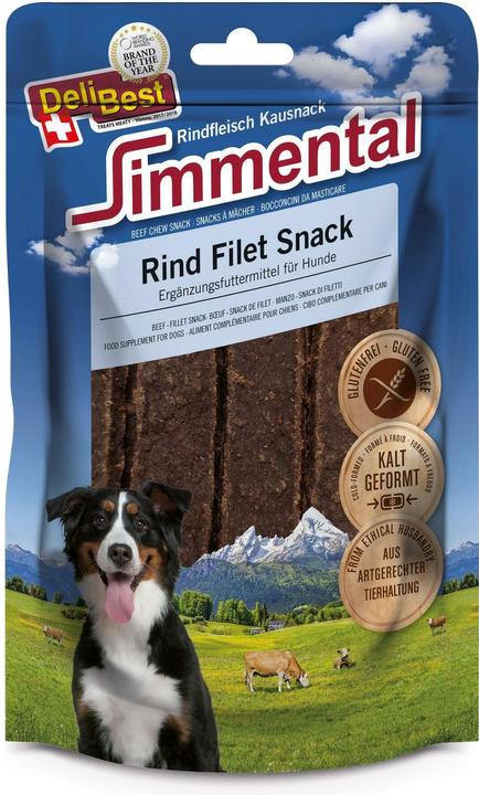 Actual product image DeliBest Simmental Filet Snack (Junior, Senior, Adult, 8 pcs., 100 g)