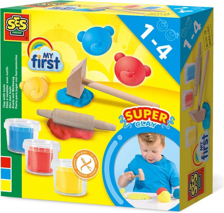 Produktbild Ses My First Knetset mit Werkzeug
