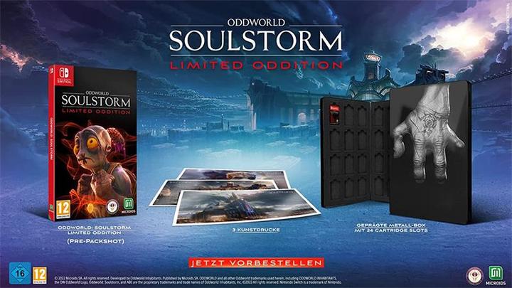 Actual product image astragon Oddworld Soulstorm -- Limited Oddition (Switch, Switch Lite, Switch OLED, DE)