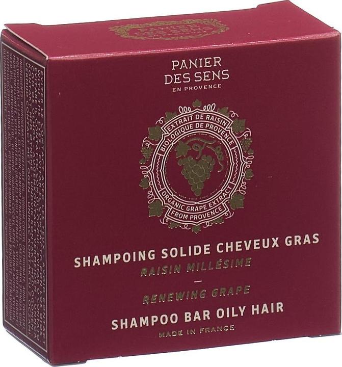 Actual product image Panier des Sens Shampoo solid grape (Solid shampoo)
