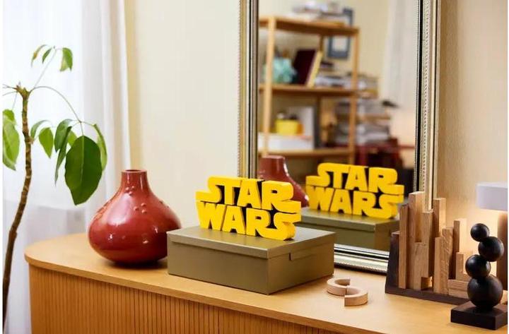 Actual product image LEGO Star Wars™ logo made from bricks (75407, LEGO Star Wars)