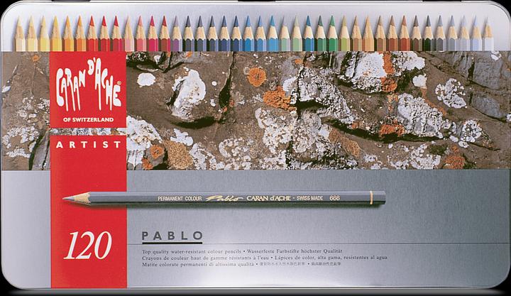 Immagine prodotto Caran d'Ache Pablo Metallschachtel (Multicolore, 120 x)
