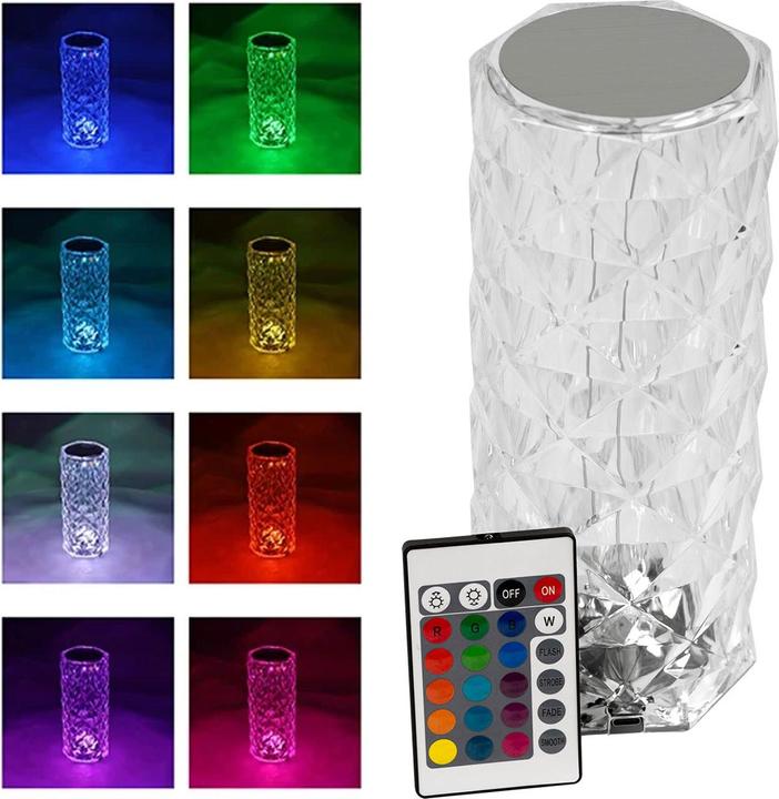 Immagine prodotto Cepewa Lampada da tavolo a LED in cristallo