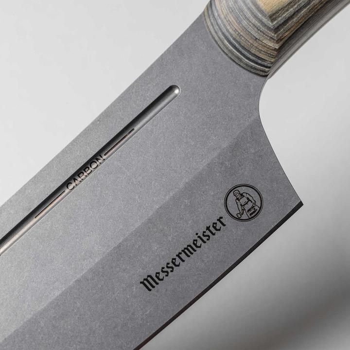 Immagine prodotto Messermeister Coltello da chef Carbon Bunka 20 cm, marrone/grigio (21.60 cm)