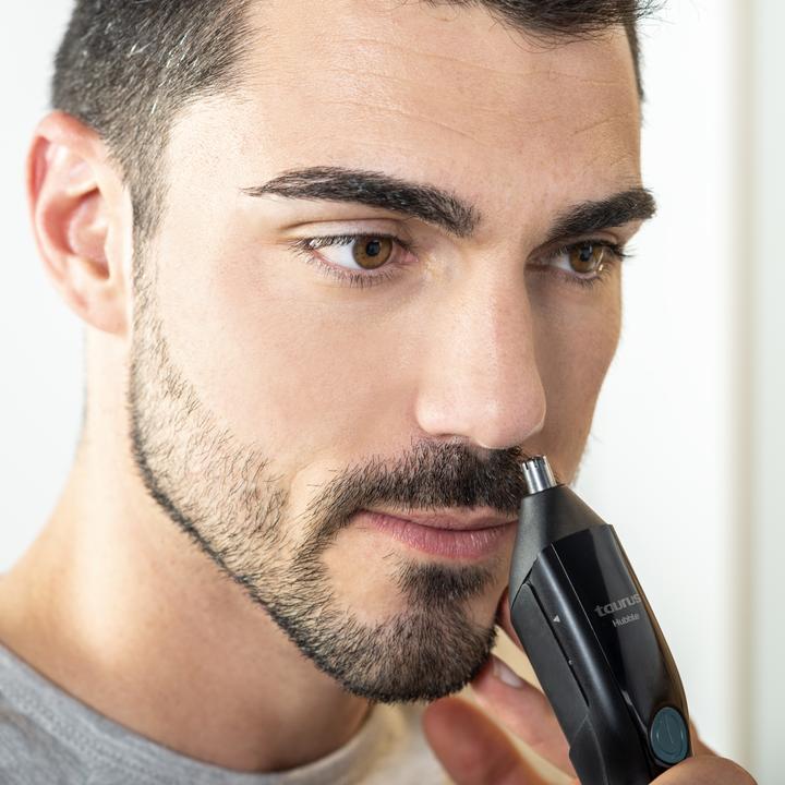 Produktbild Taurus Hubble Electric Beard Trimmer with Cordless Option Razor for Wet and Dry Use 90 Minute Battery Life