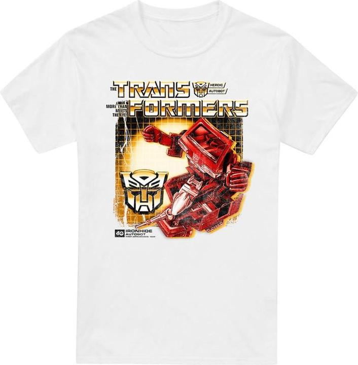 Actual product image Transformers Mens Ironhide Box 40th T-Shirt (XXL)