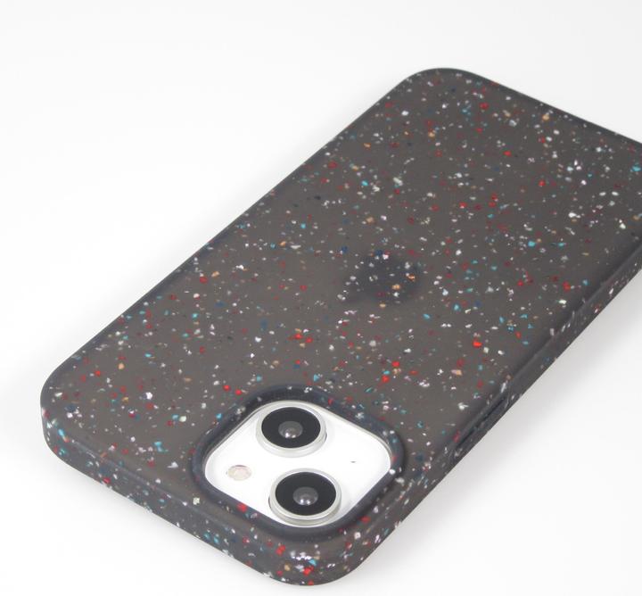 Produktbild PhoneLook Hülle Silikon neu zusammengesetzt mit mehrfarbigen Punkten Sensation Dots (Apple iPhone 14 Plus)