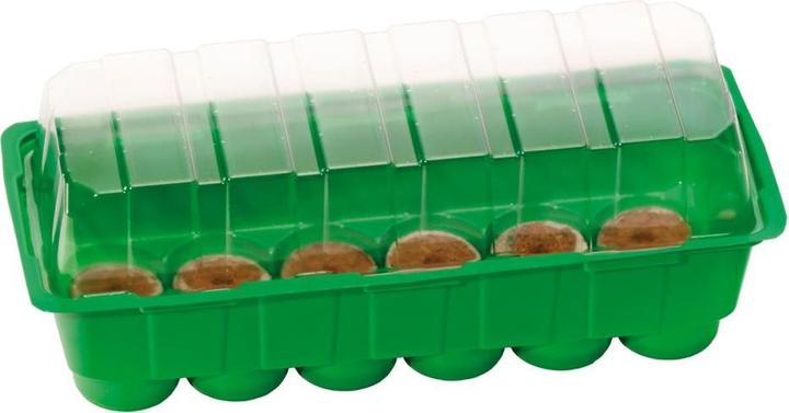Immagine prodotto Romberg Anzuchthaus S PLUS COCO 27,5 x 11,5 x 11 cm +12 Kokos-Quelltabletten