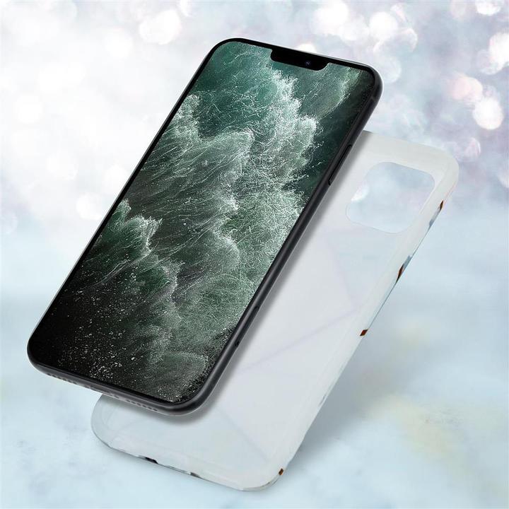 Produktbild Cadorabo IMD TPU Bunter Marmor Cover (Apple iPhone 12 Pro Max)