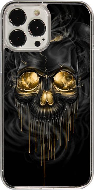 Actual product image PhoneLook Cover transparent Skull 02 (Apple iPhone 13 Pro Max)