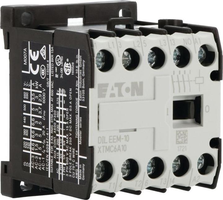 Actual product image Eaton Electric GmbH Power contactor AC-3/400V 3kW 3p 230V50/60HZ