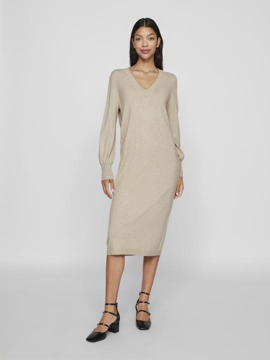 Actual product image Vila V-neck knit dress (L)