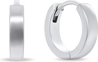 Image du produit Brilio Silver - Boucles d'oreilles rondes minimalistes en argent EA204W