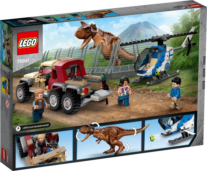 Produktbild LEGO Verfolgung des Carnotaurus (76941, LEGO Jurassic World)