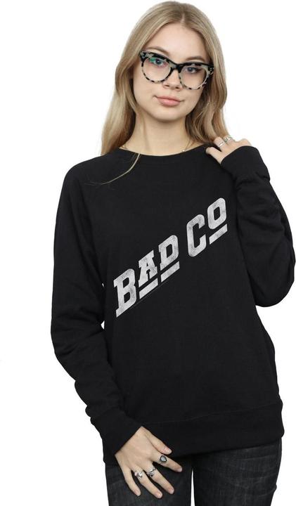 Actual product image Bad Company Womens/Ladies Distressed Logo Sweatshirt (XXL)