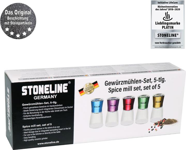 Produktbild Stoneline Salz- / Pfeffermühle, lila (Diverse Gewürze, Chili, Kräuter, Salz)