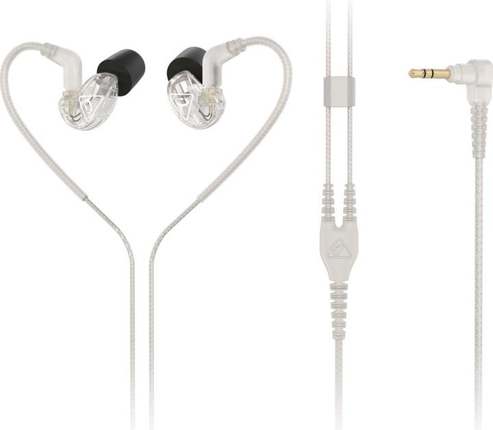 Produktbild No Name Behringer SD251-CL Słuchawki dokanałowe ze złączem MMCX - przezroczyste (keine Geräuschunterdrückung, Kabelgebunden)