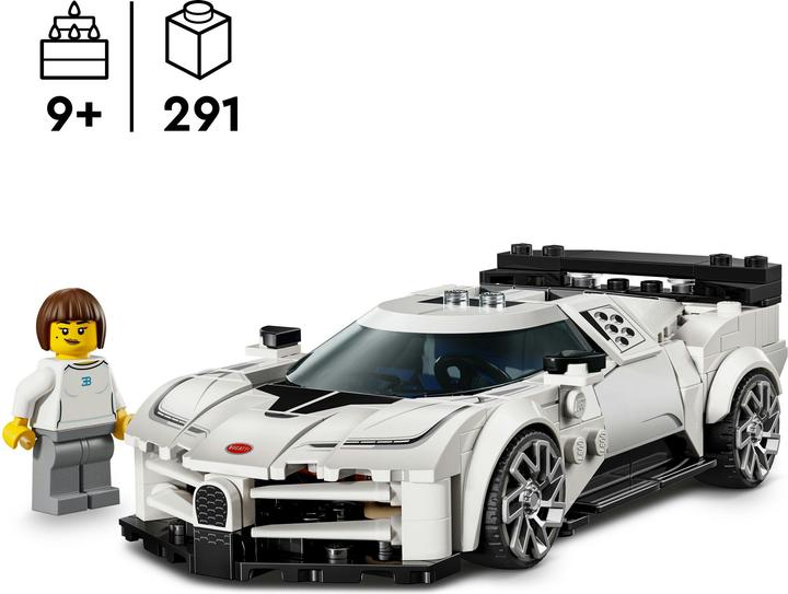 Image du produit LEGO Bugatti Centodieci voiture hypersport (77240, LEGO Speed Champions)