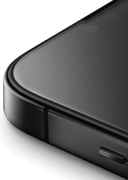 Actual product image Uniq Optix Matte iPhone 15 Pro Max 6.7" matowe szkło hartowane z aplikatorem (1 Piece, Apple iPhone 15 Pro Max)