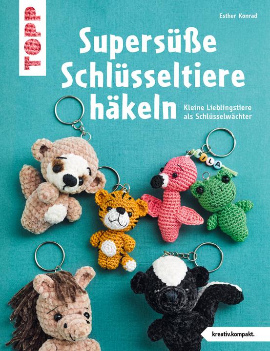 Produktbild Supersüsse Schlüsseltiere häkeln (kreativ.kompakt.) (Deutsch, Esther Konrad, 2023)