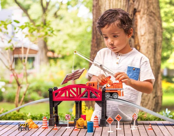 Produktbild Driven by Battat Driven - Construction Baustelle Brücke Spielset
