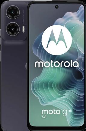 Produktbild Motorola Moto G35 (128 GB, Midnight Black, 6.72", Dual SIM, 50 Mpx, 5G)