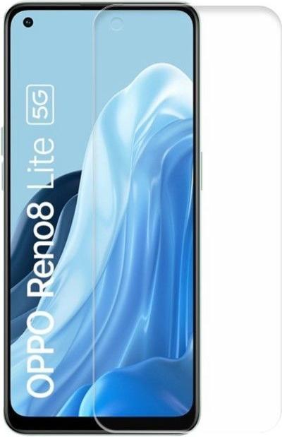 Actual product image MU Budget Protective glass screen protector (1 Piece, Oppo Reno 8 Lite 5G)