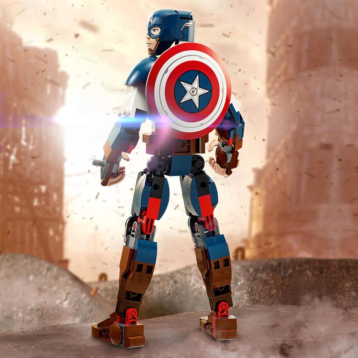 Actual product image LEGO Captain America Building Figure (76258, LEGO Marvel)
