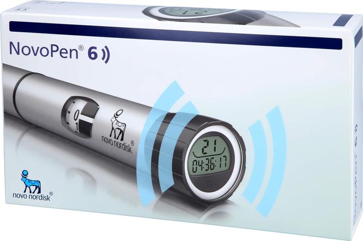 Produktbild Novo Nordisk Novopen 6 Injekt Silber, 1 St